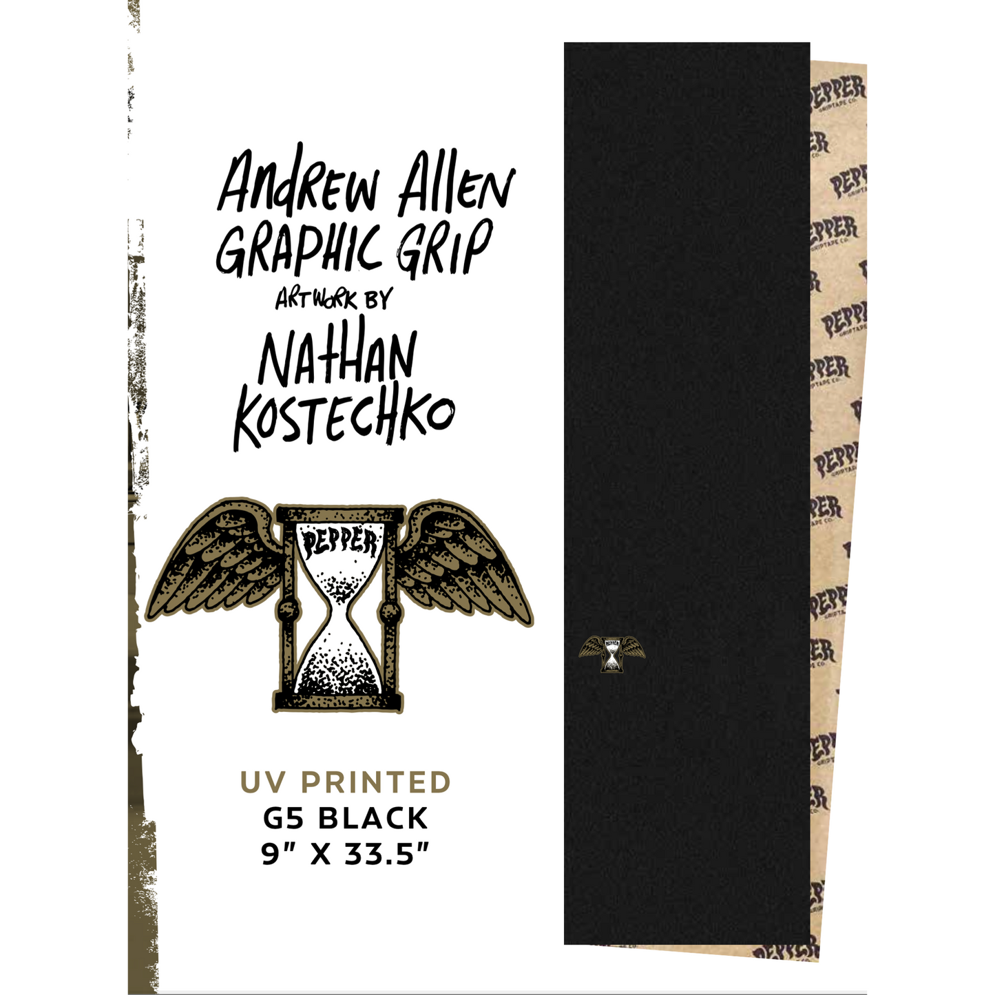 PEPPER G5 GRIPTAPE - ANDREW ALLEN - Dead Bread