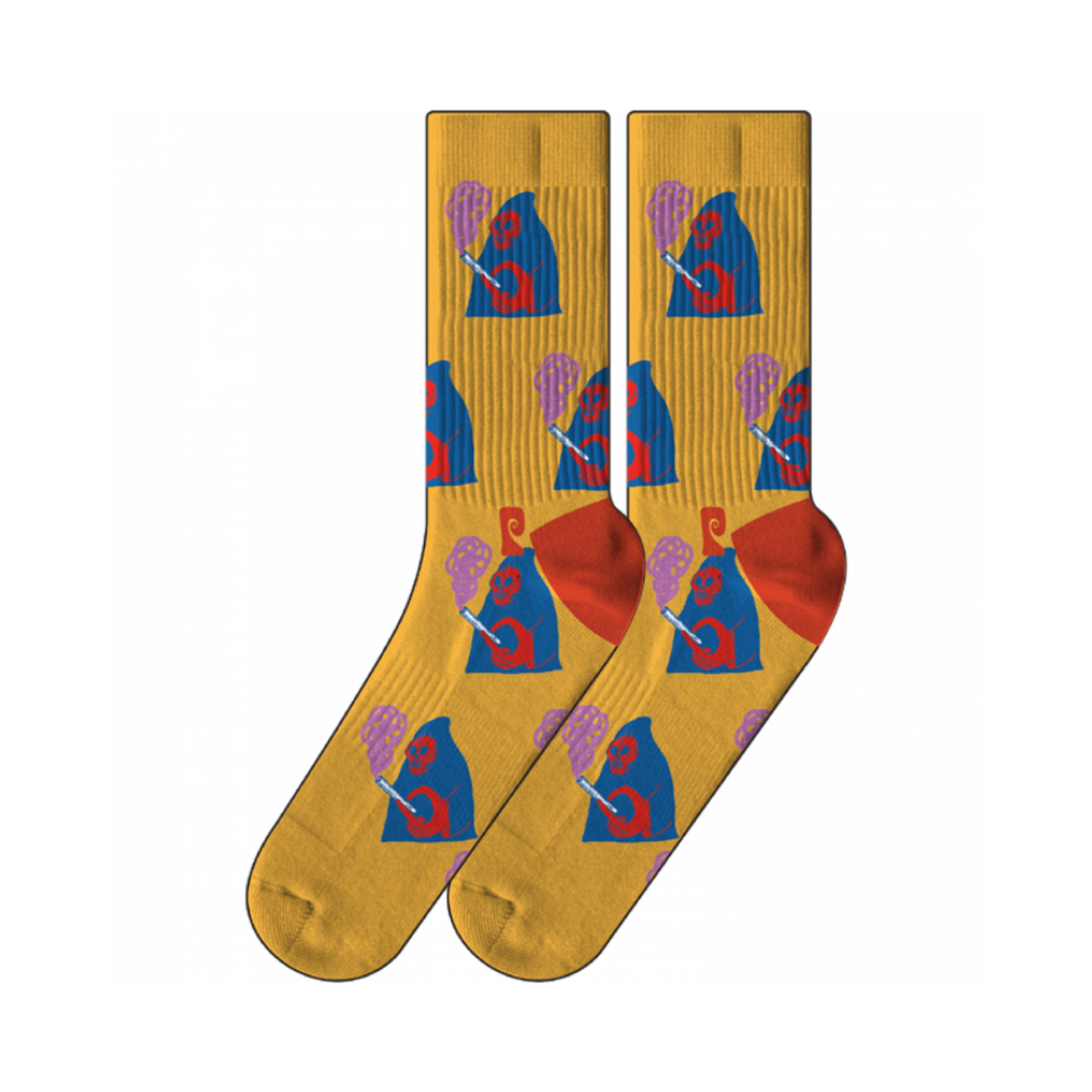 PSOCKADELIC JAY HOWELL SMOKIN CREW SOCKS - Dead Bread