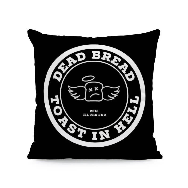 TOAST IN HELL THROW PILLOW - Dead Bread
