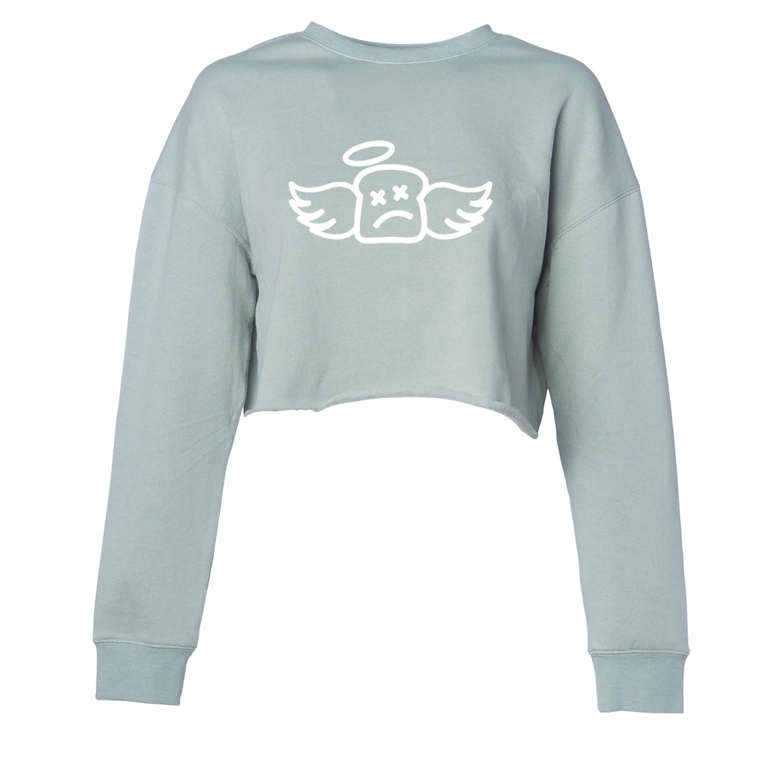 WOMENS BLOW UP CROP CREW - Dead Bread