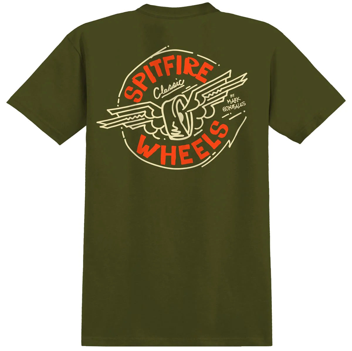 SPITFIRE GONZ FLYING CLASSIC TEE - Dead Bread