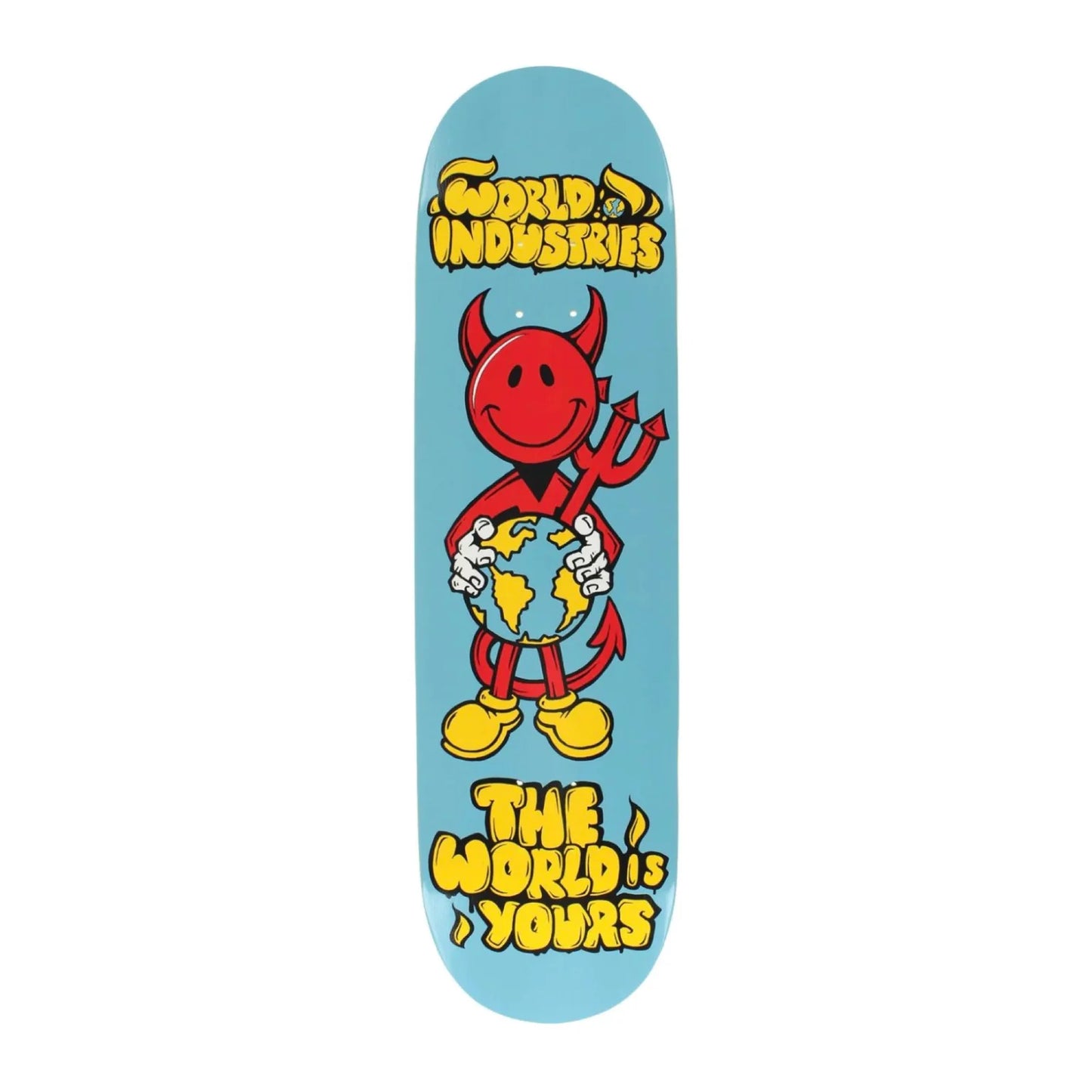 WORLD INDUSTRIES DEVIL MAN THE WORLD IS YOURS 8.38" - Dead Bread