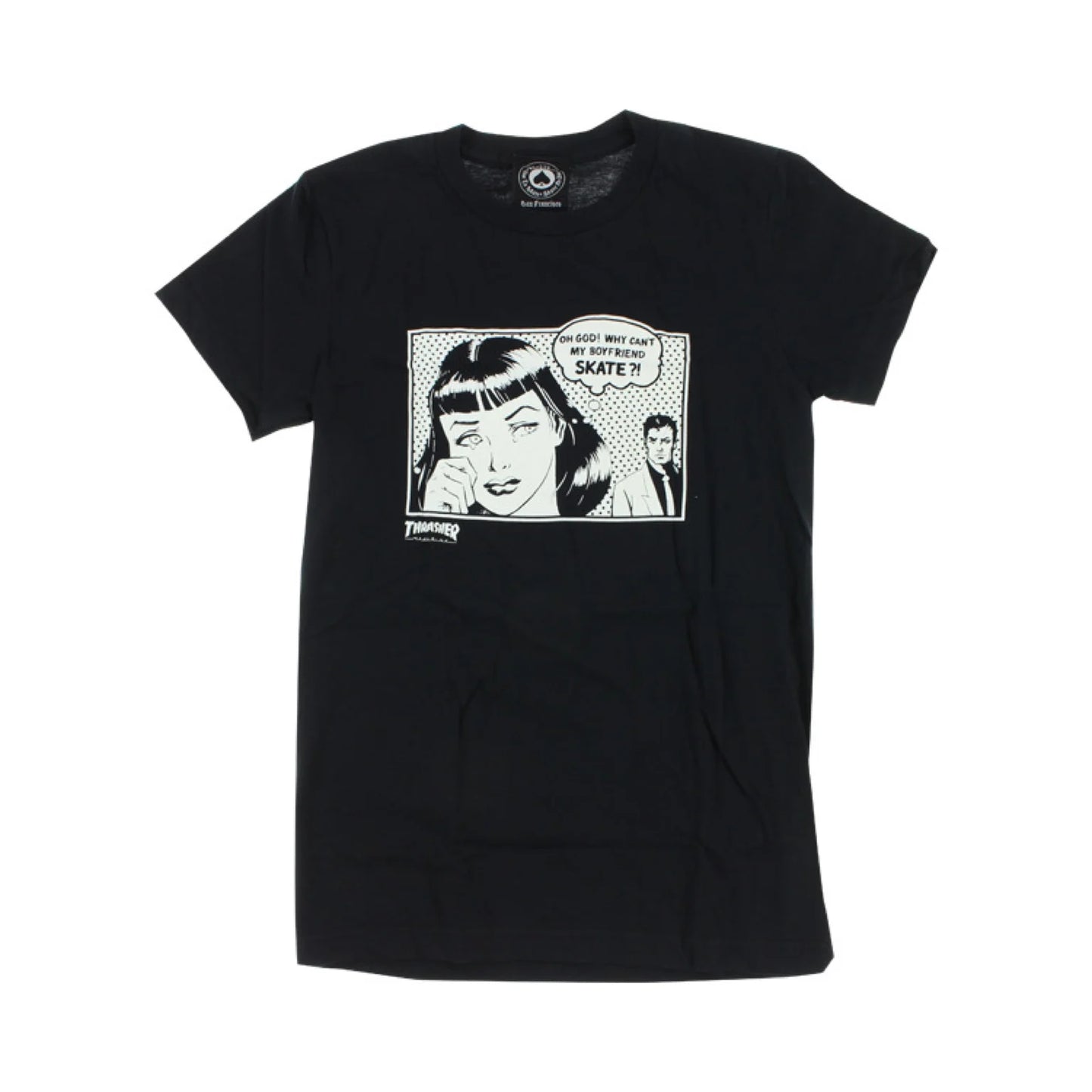 THRASHER BOYFRIEND WOMENS TEE - Dead Bread
