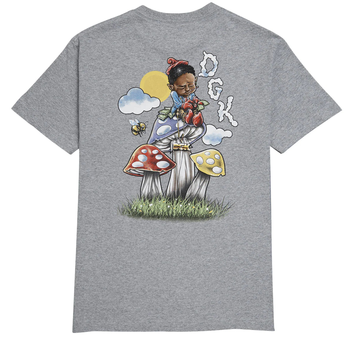 DGK TRIPPY MATH TEE - Dead Bread