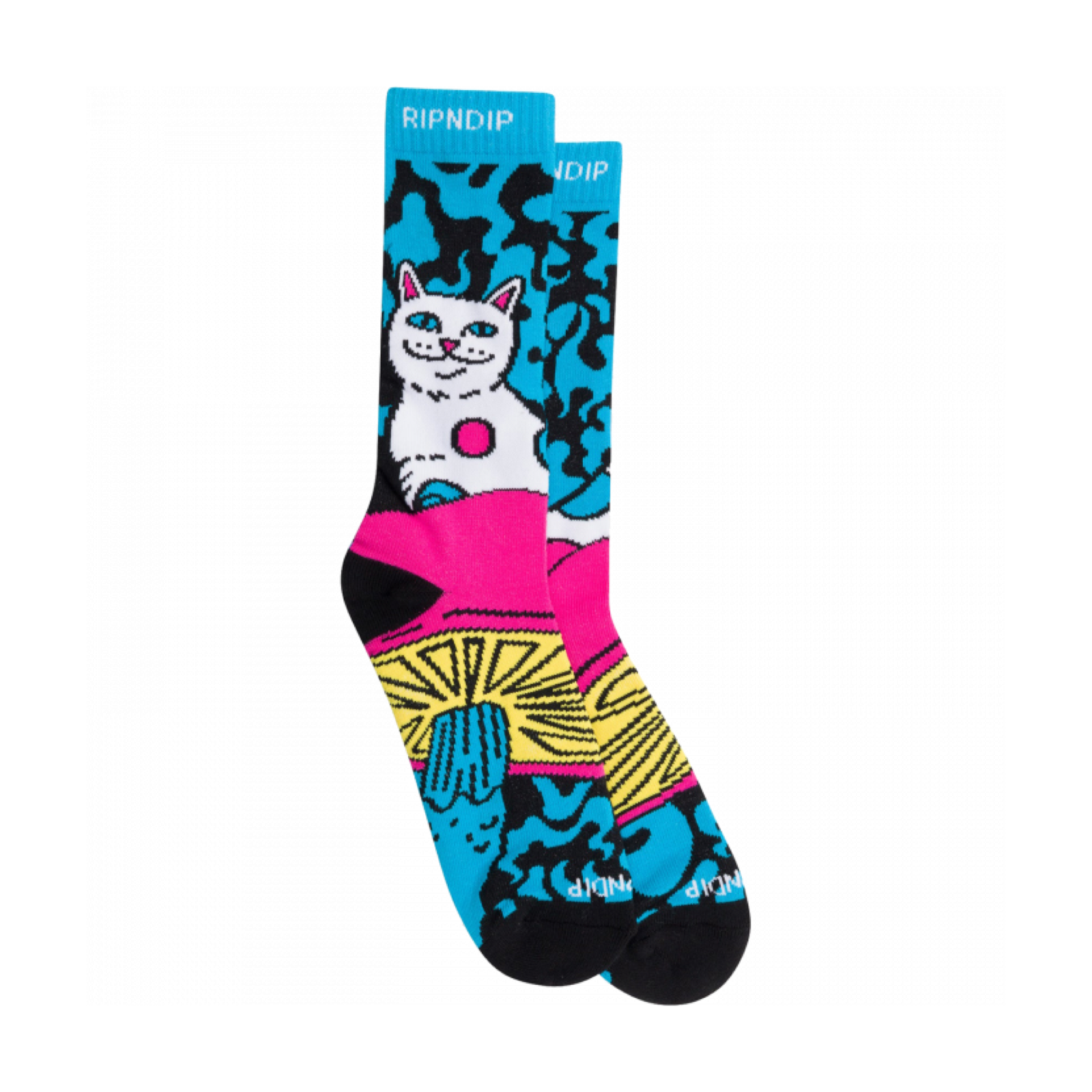RIP N DIP PSYCHEDELIC CREW SOCKS - Dead Bread