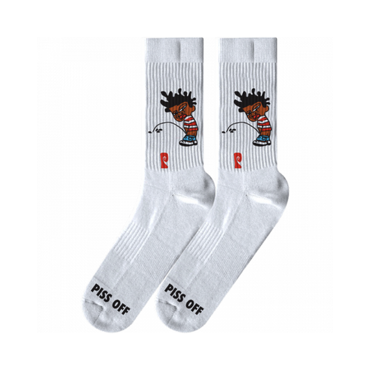 PSOCKADELIC ZACH ALLEN PISS CREW SOCKS - Dead Bread
