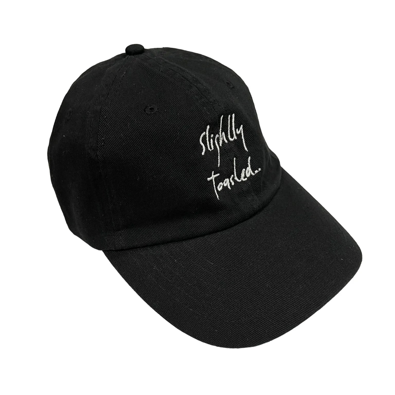 SLIGHTLY TOASTED DAD CAP - BLACK - Dead Bread