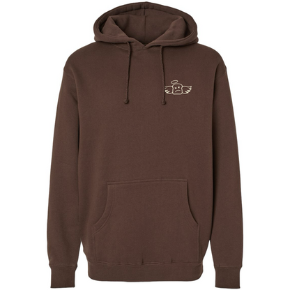 MAKERS HEAVYWEIGHT HOODIE - BROWN
