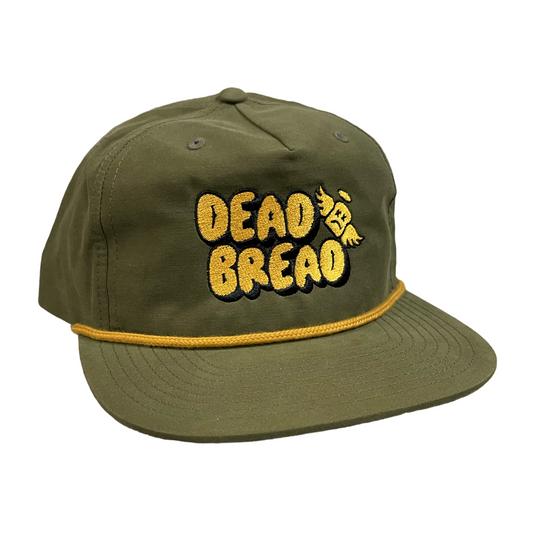 PREMIUM TILTED CAP - GREEN - Dead Bread