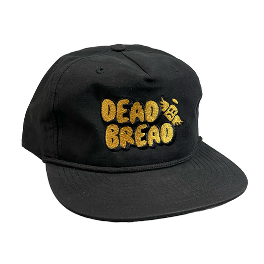 PREMIUM TILTED CAP - BLACK - Dead Bread