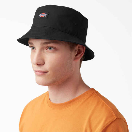 DICKIES TWILL BUCKET HAT - BLACK - Dead Bread
