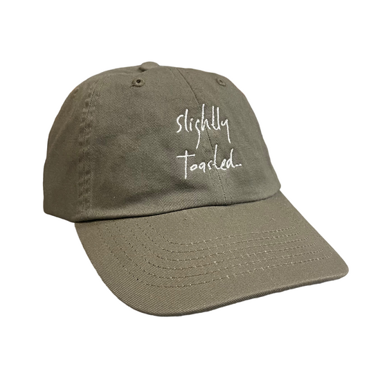 SLIGHTLY TOASTED DAD CAP - OLIVE GREEN