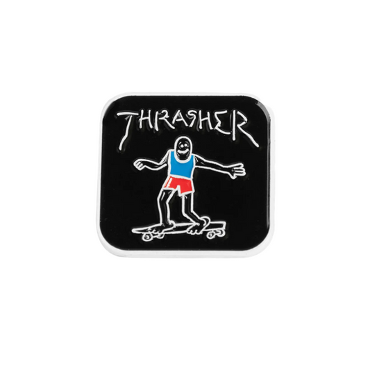 THRASHER GONZ LAPEL PIN