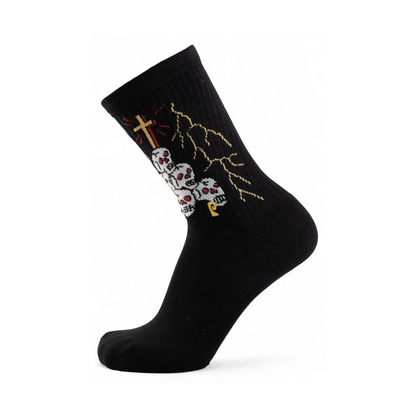 PSOCKADELIC DYING TO LIVE CREW SOCKS - Dead Bread