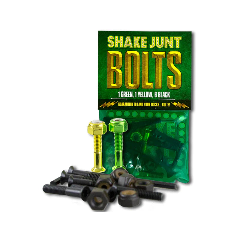 SHAKE JUNT BAG O BOLTS 1” ALLEN - BLK/GRN/YEL - Dead Bread