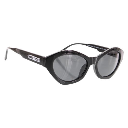 HAPPY HOUR MIND MELTERS PROVOST SUNGLASSES - GLOSS BLACK