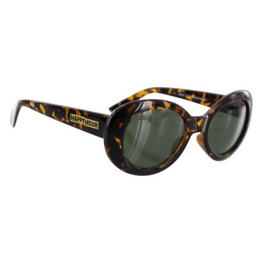 HAPPY HOUR BEACH PARTY SUNGLASSES - TORTOISE BROWN