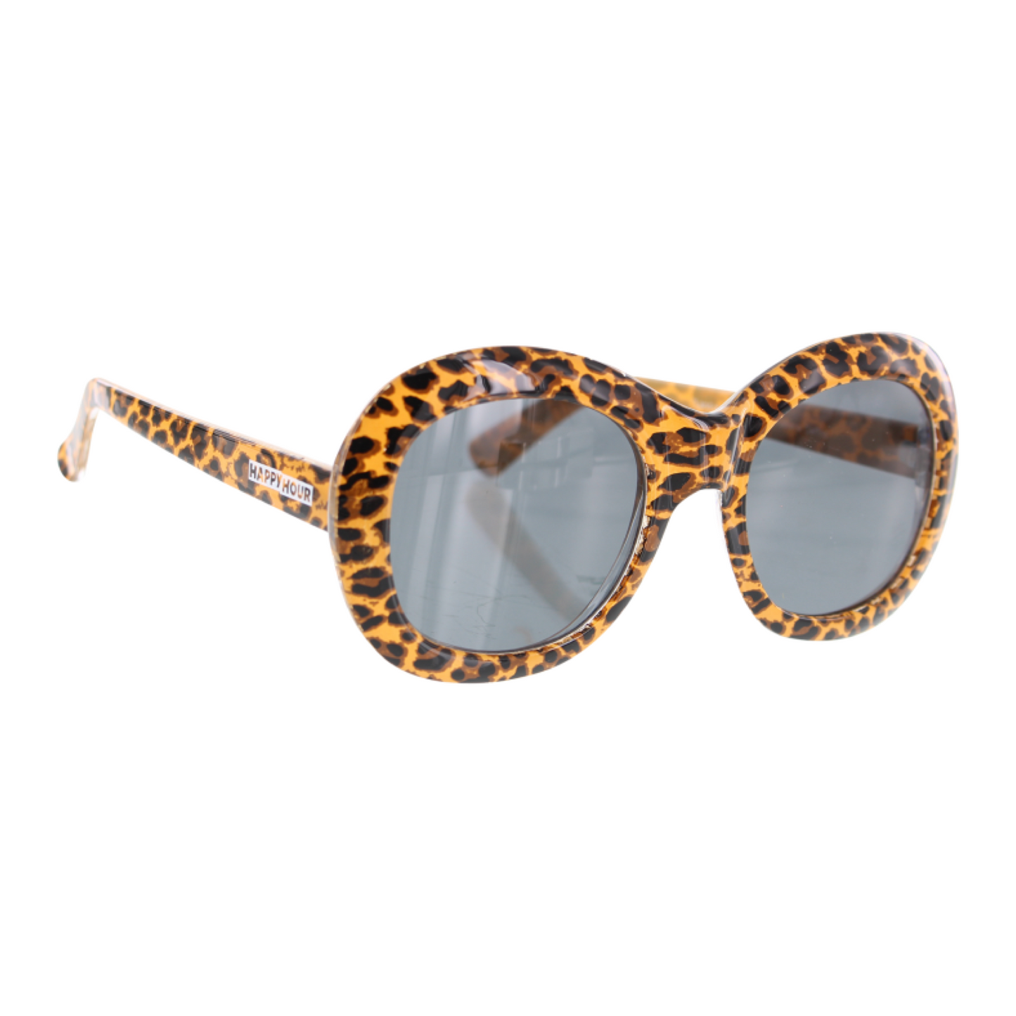 HAPPY HOUR BIKINI BEACH DELFINO SUNGLASSES - LEOPARD