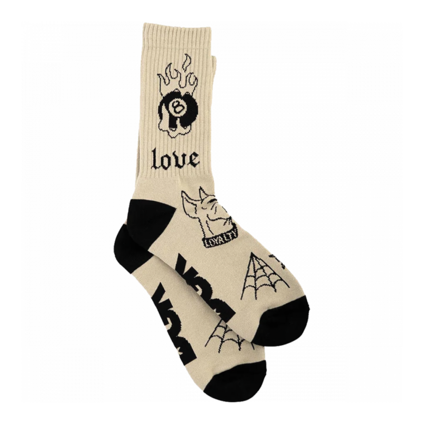 DGK FLASH CREW SOCKS