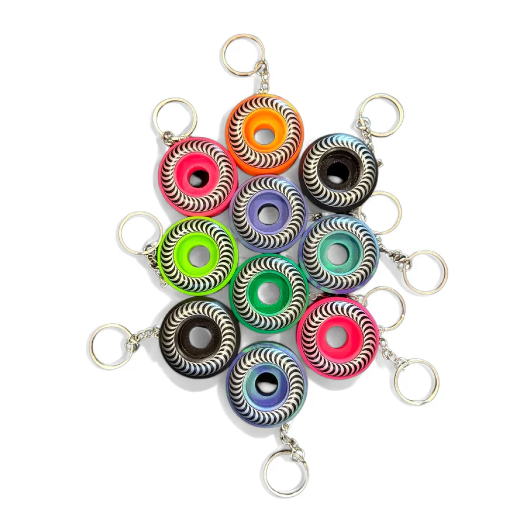 SPITFIRE WHEEL KEYCHAIN - COLOR ASSORTED