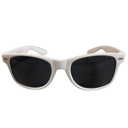 STAPLE SHADE SUNGLASSES - WHITE