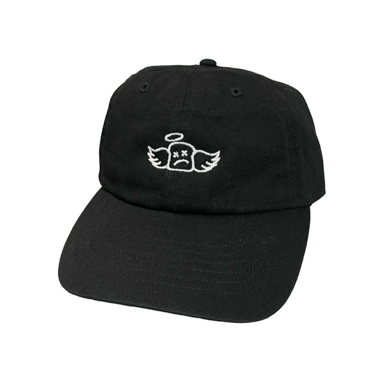 STAPLE DAD CAP - BLACK - Dead Bread