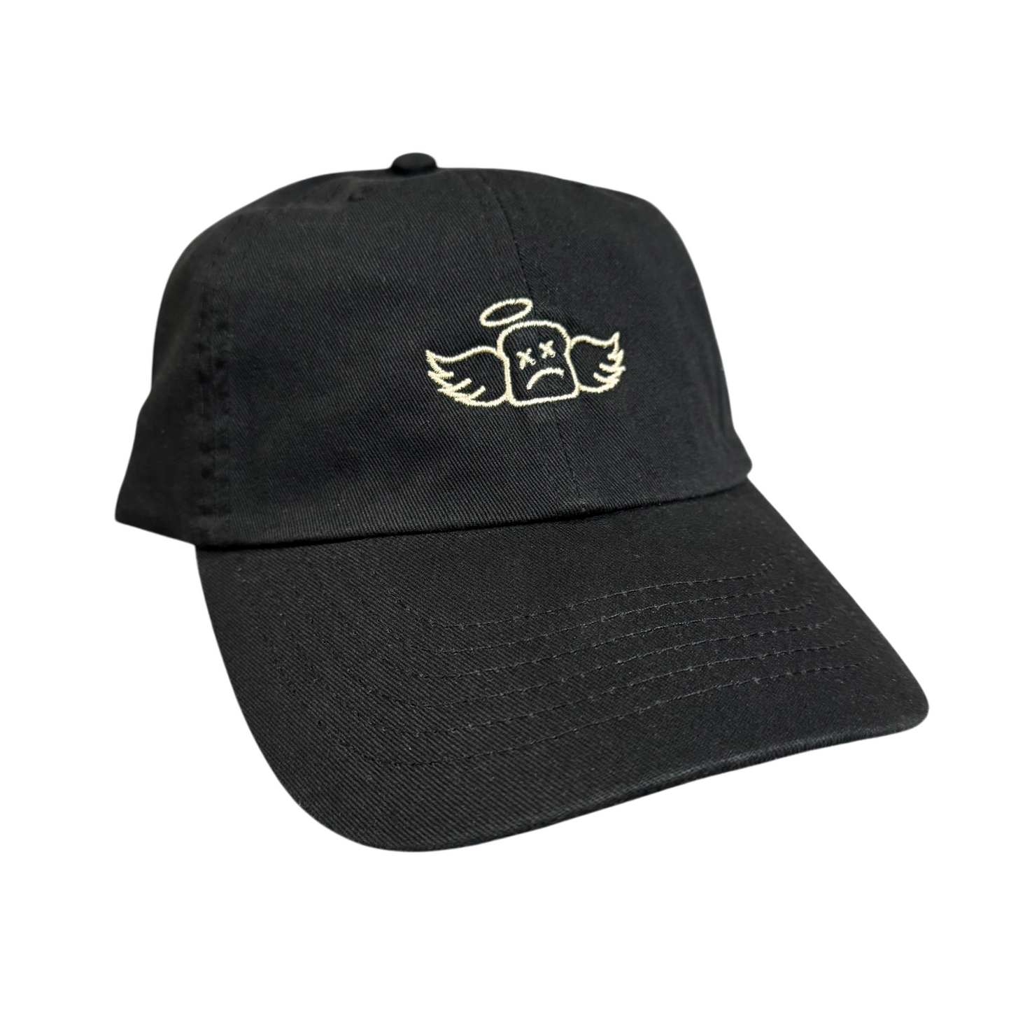 STAPLE DAD CAP - BLACK/CRÉME