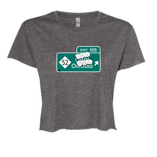 105 CROP TEE - CHARCOAL - Dead Bread