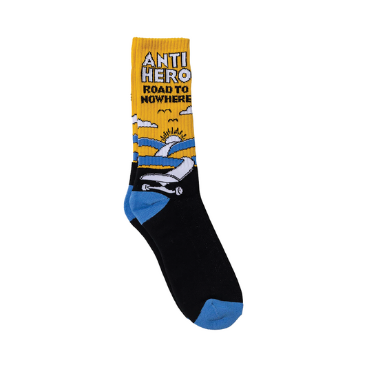 ANTIHERO ROAD TO NOWHERE CREW SOCKS