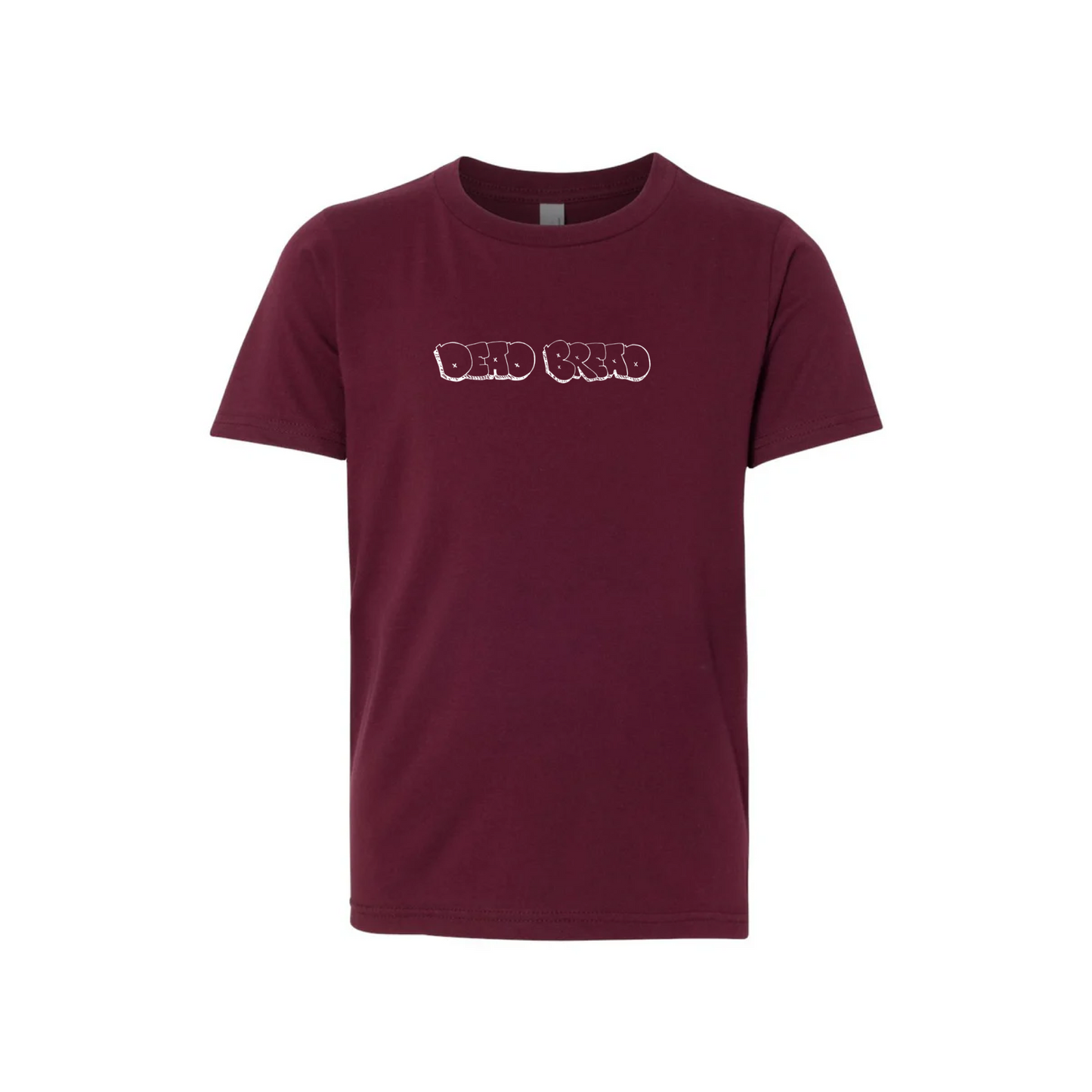 YOUTH THROW TEE - MAROON