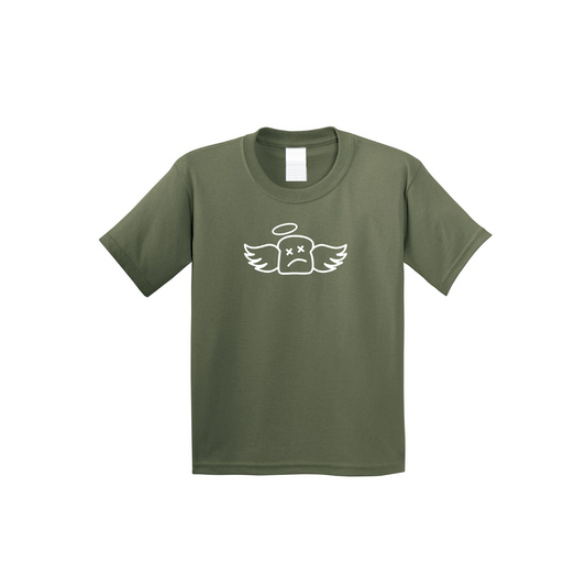 YOUTH BLOW UP TEE (MILITARY GREEN)