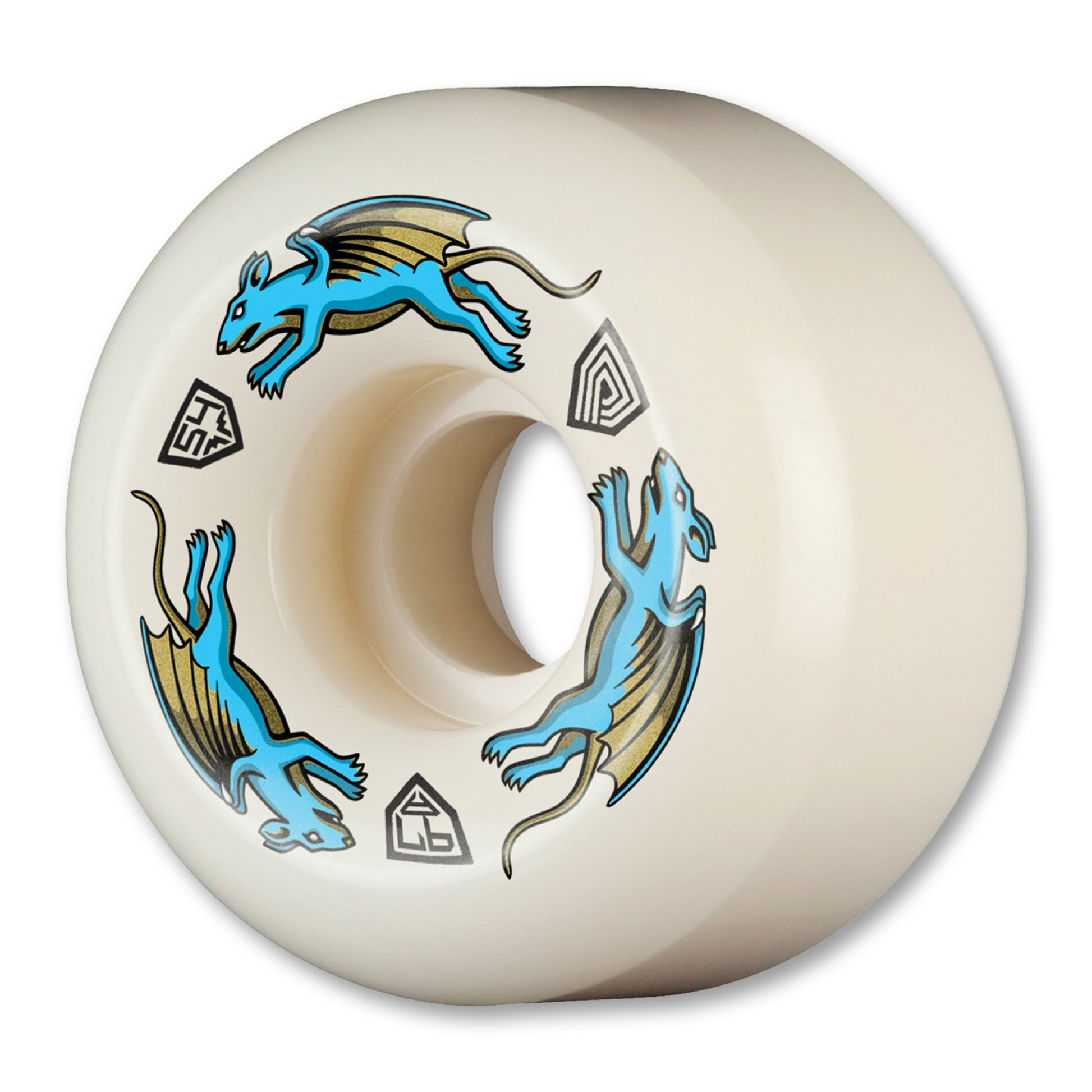 POWELL PERALTA NANO RAT DRAGON FORMULA 97A -54/34MM - Dead Bread