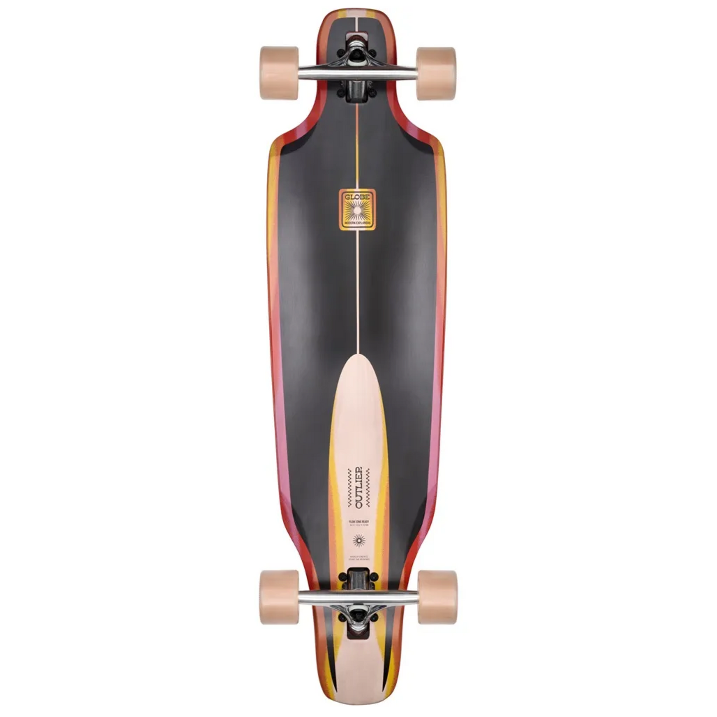 GLOBE OUTLIER LONG BOARD 36” - SCORCH - Dead Bread