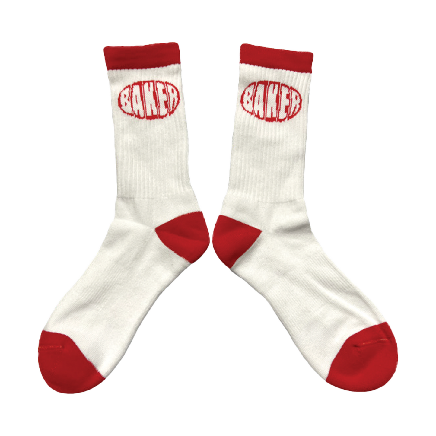 BAKER OVAL CREW SOCKS - Dead Bread
