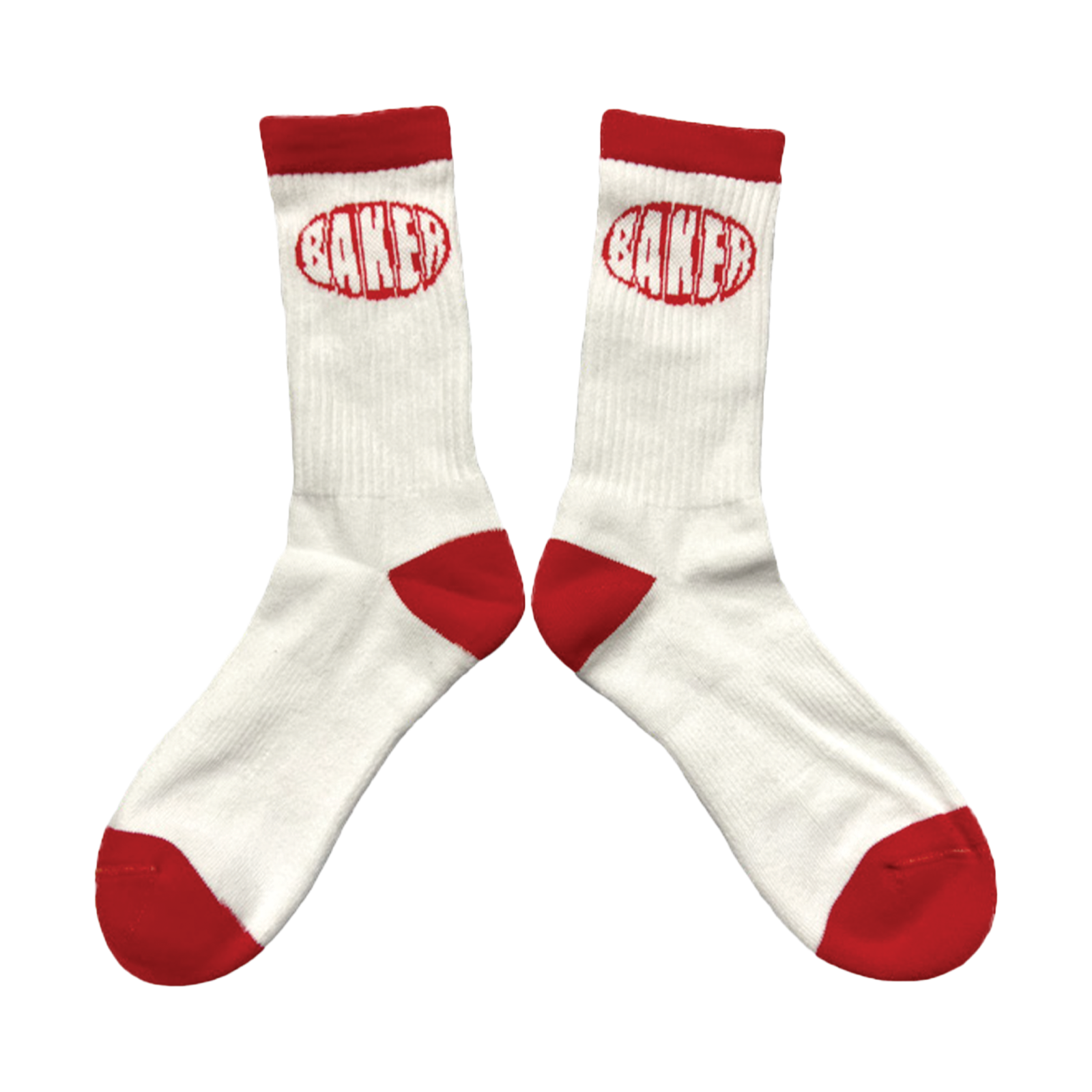 BAKER OVAL CREW SOCKS - Dead Bread