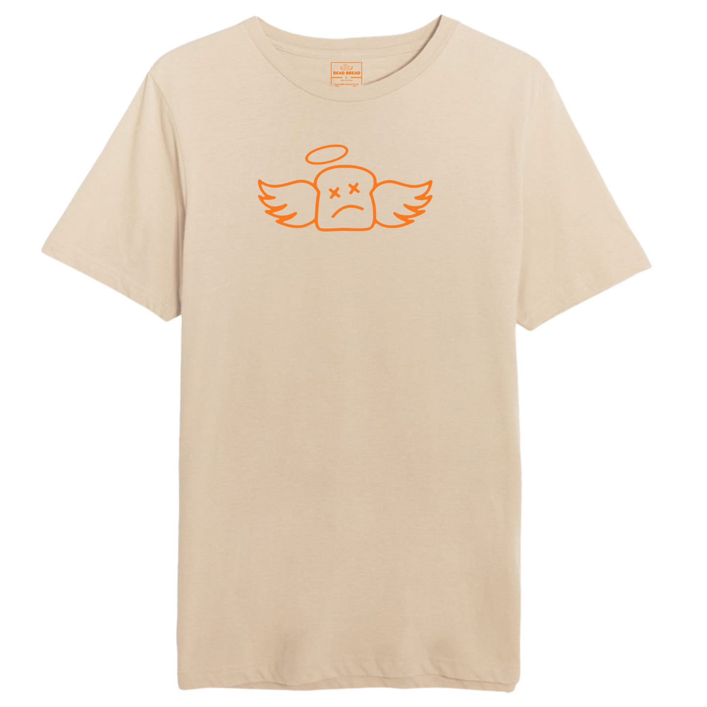 BLOW UP TEE - NATURAL/ORANGE - Dead Bread