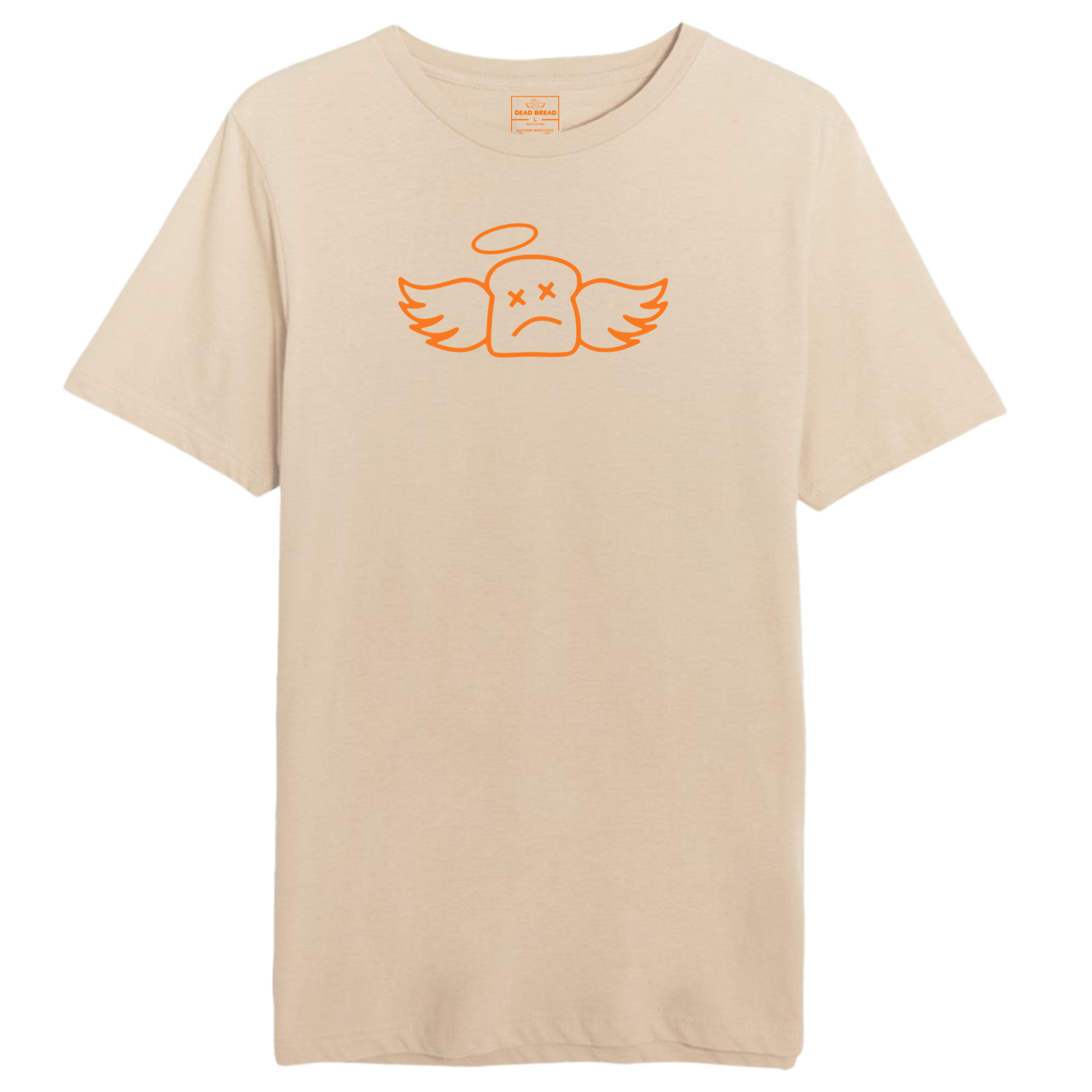 BLOW UP TEE - NATURAL/ORANGE - Dead Bread