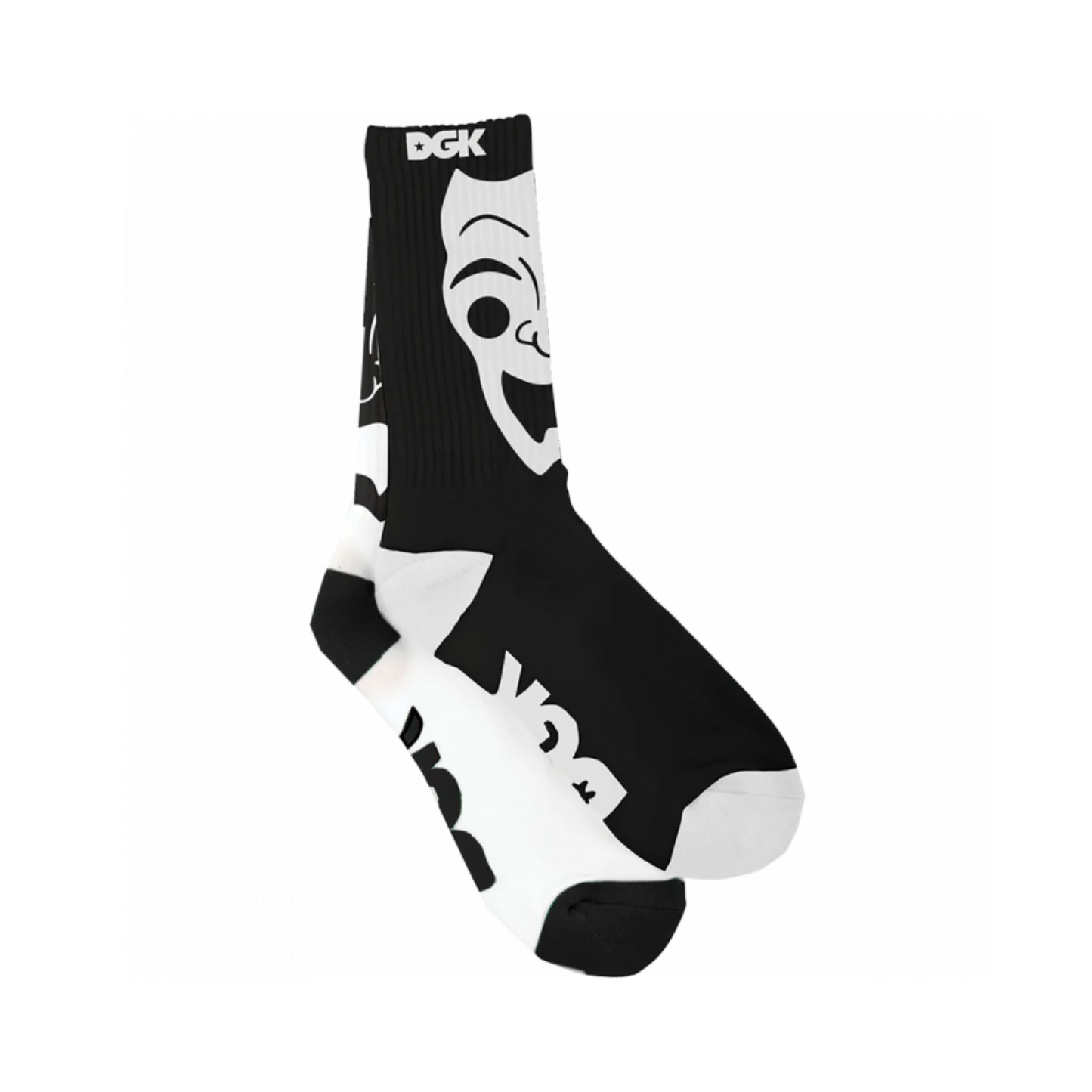 DGK CONTRARY CREW SOCKS - Dead Bread