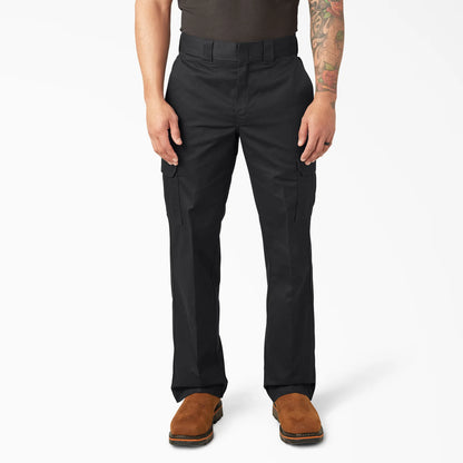 DICKIES RELAXED FIT CARGO PANTS - BLACK - Dead Bread
