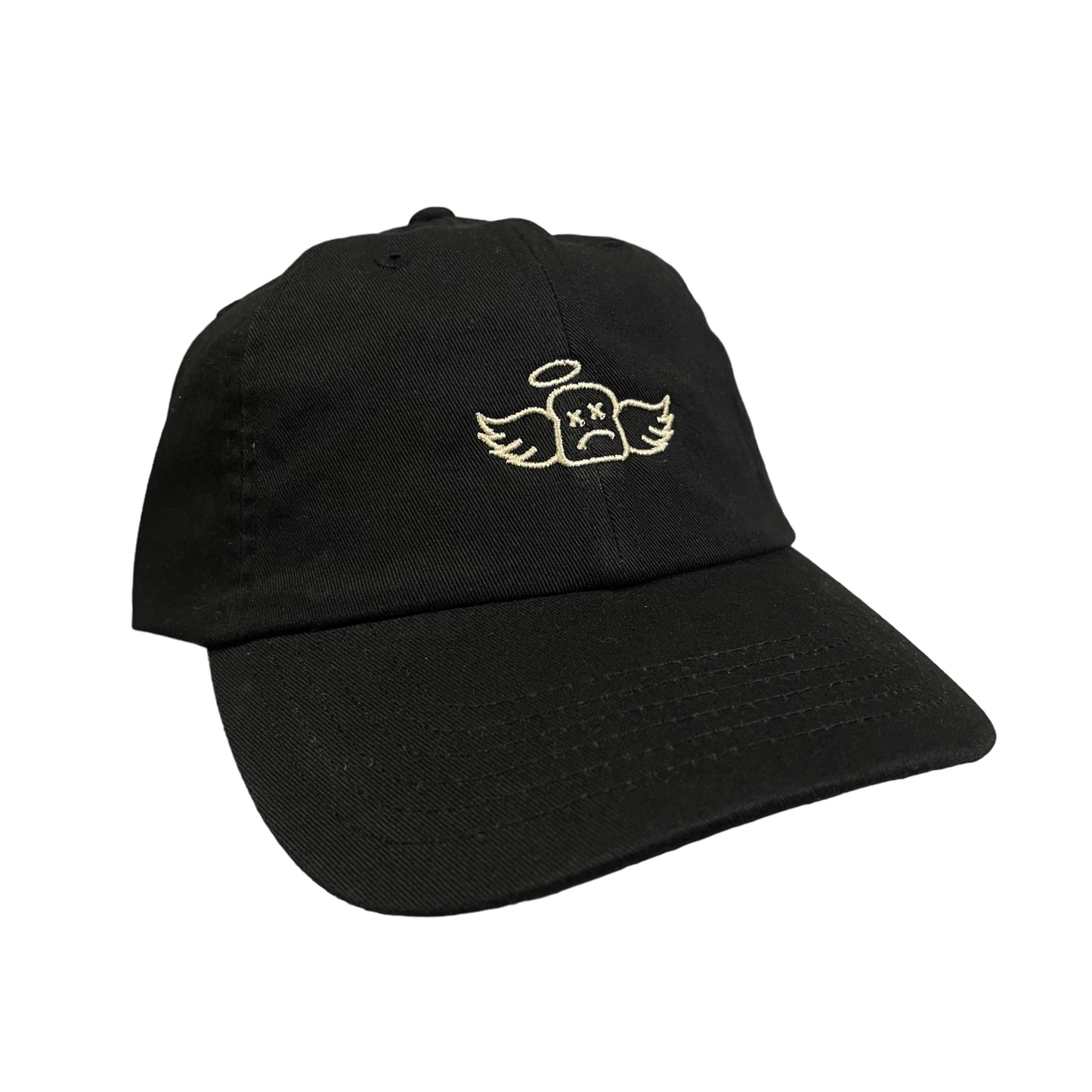 STAPLE DAD CAP - BLACK/CRÉME