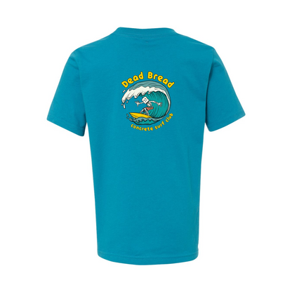 YOUTH SURF CLUB TEE - TEAL