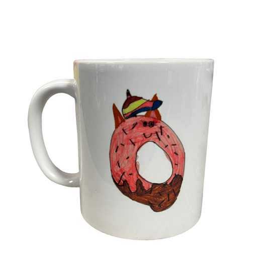 MILLIES DOODLES UNICORN DONUT MUG