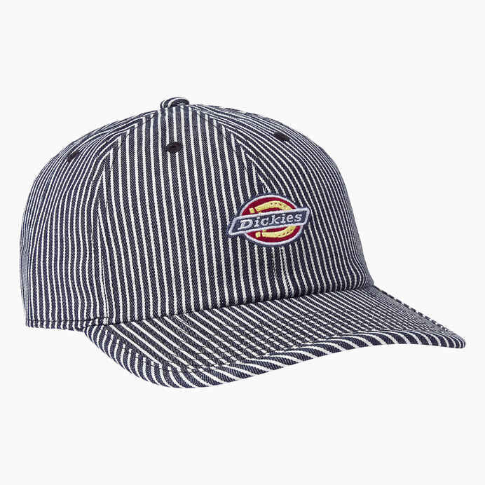 DICKIES LOW PRO LOGO DAD HAT- HICKORY STRIPE