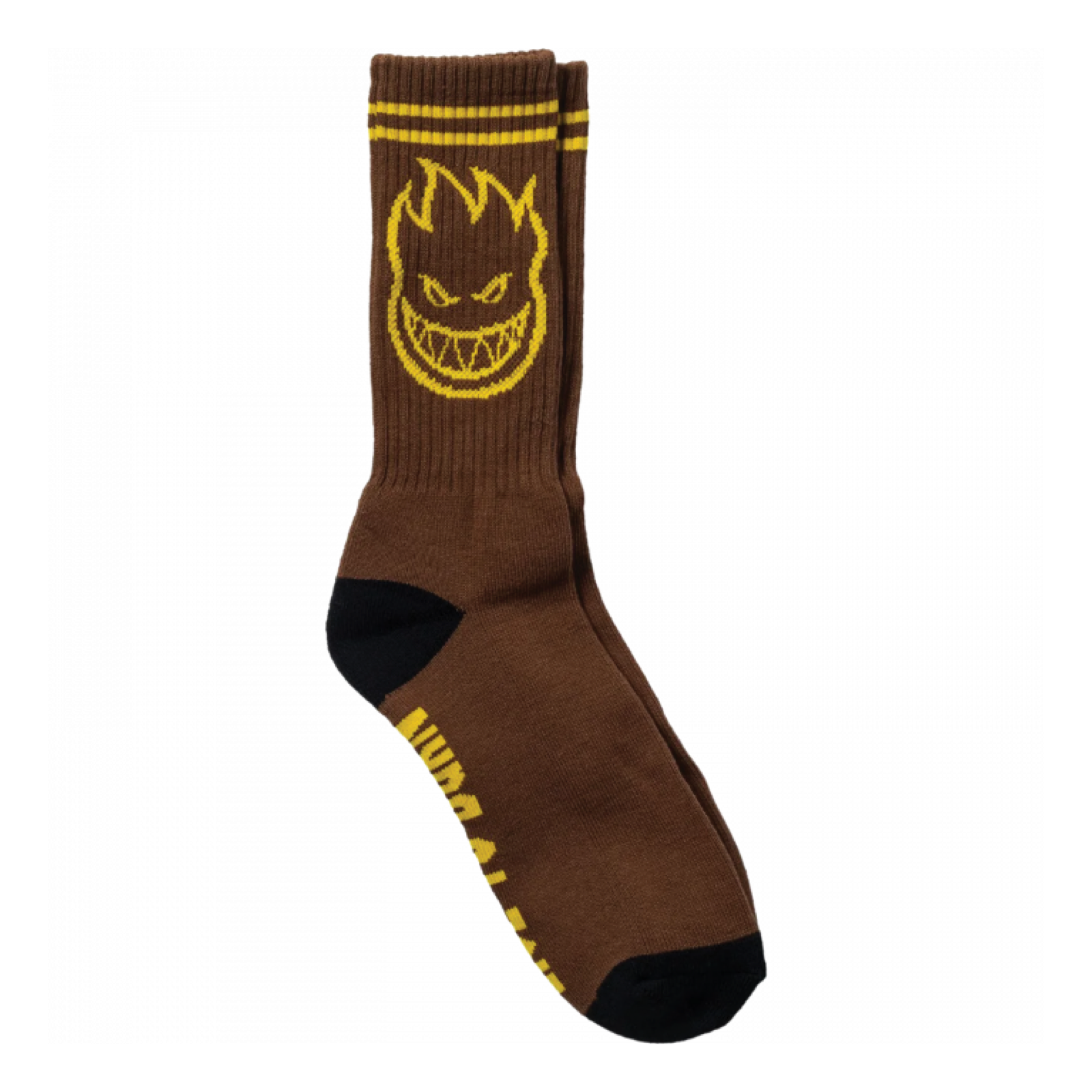 SPITFIRE BIGHEAD CREW SOCKS BROWN - Dead Bread