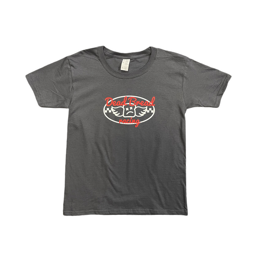 YOUTH SPEEDWAY TEE - CHARCOAL