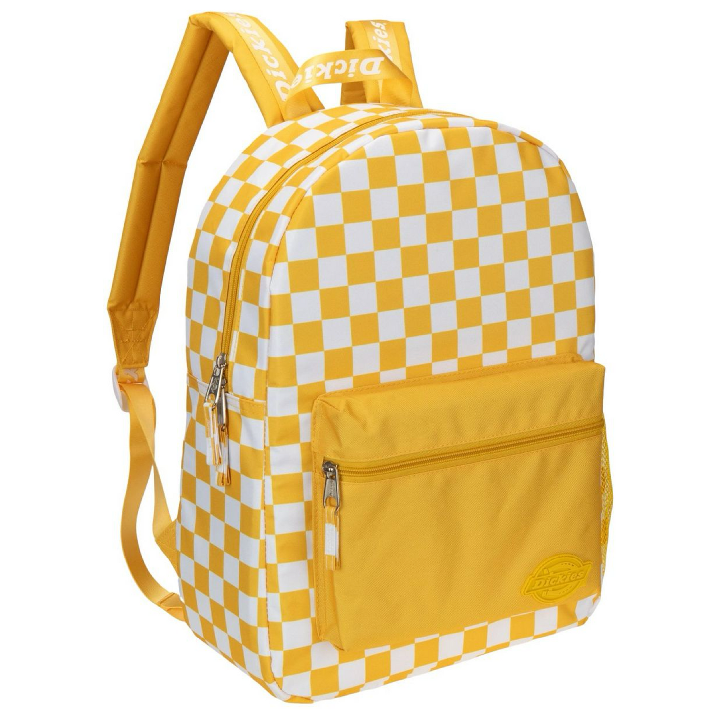 DICKIES CHECKER BACKPACK - YELLOW/WHITE