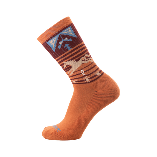 PSOCKADELIC FREE AT LAST CREW SOCKS