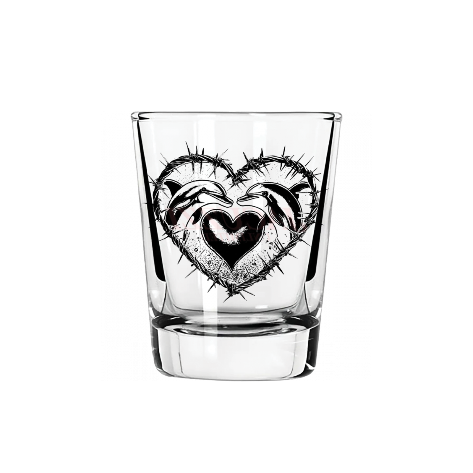 JACUZZI UNLIMITED DOLPHIN SHOT GLASS - Dead Bread
