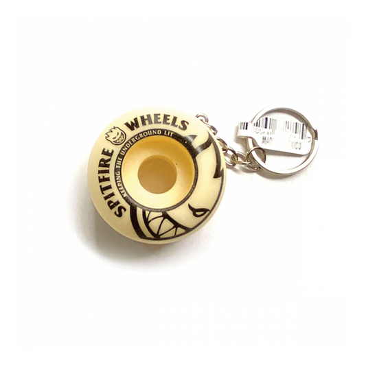 SPITFIRE WHEEL KEYCHAIN - NATURAL - Dead Bread
