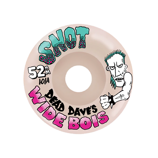 SNOT DEAD DAVES WIDE BOYS WHEELS 52MM 101A - Dead Bread